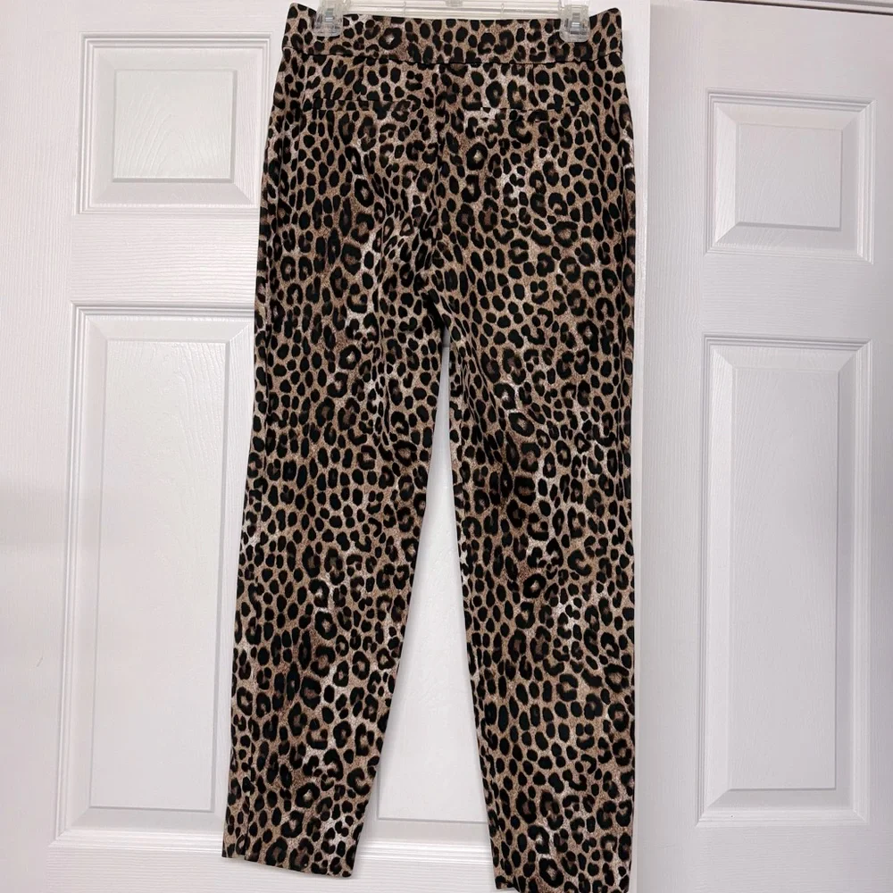Michael Kors Animal Print Pants Sz 4